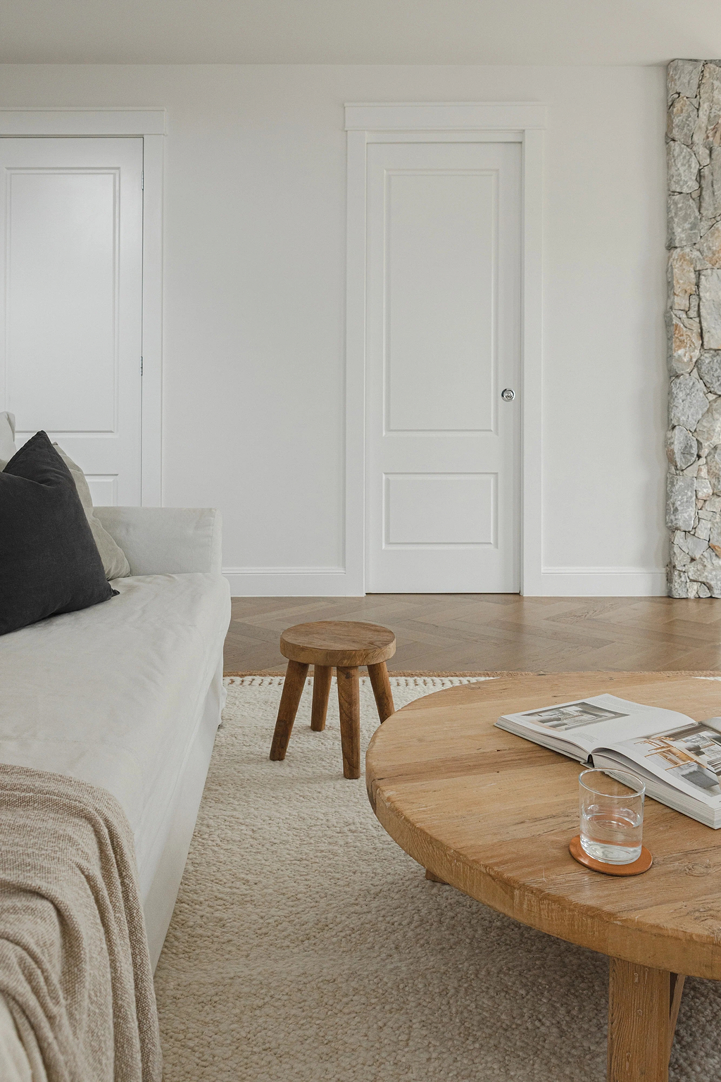 Ojai Wool & Jute Rug in Ivory
