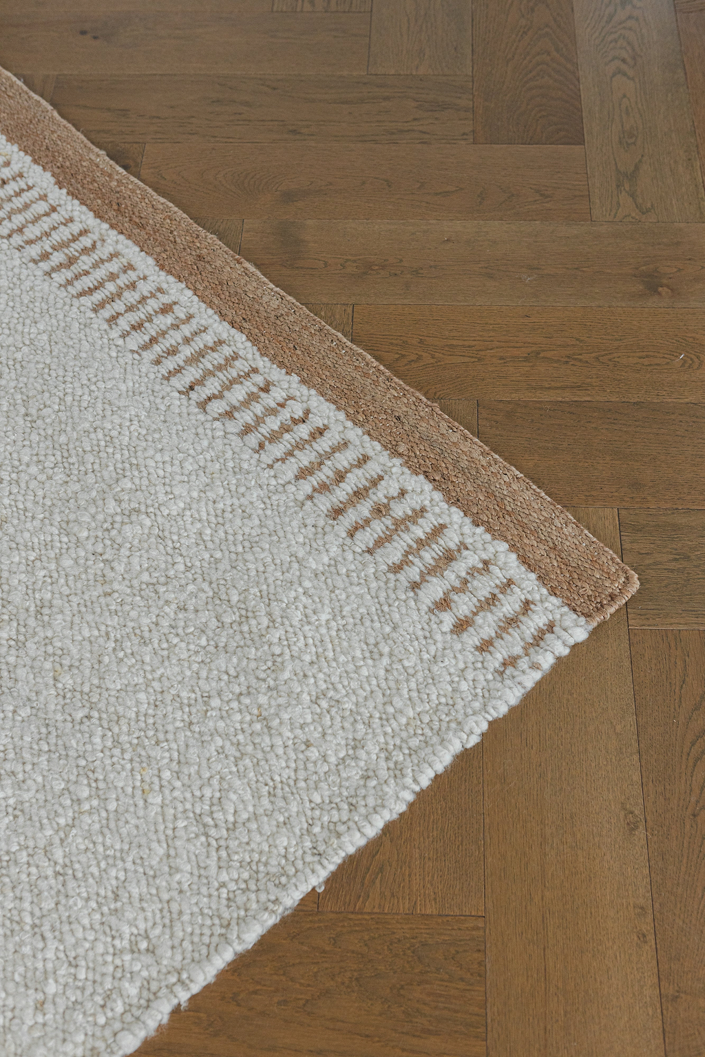 Ojai Wool & Jute Rug in Ivory