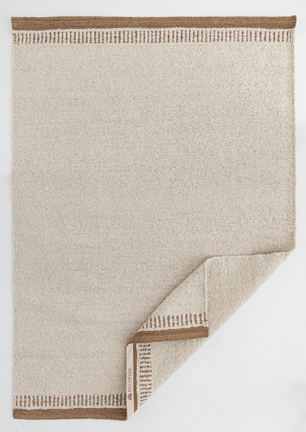 Ojai Wool & Jute Rug in Ivory