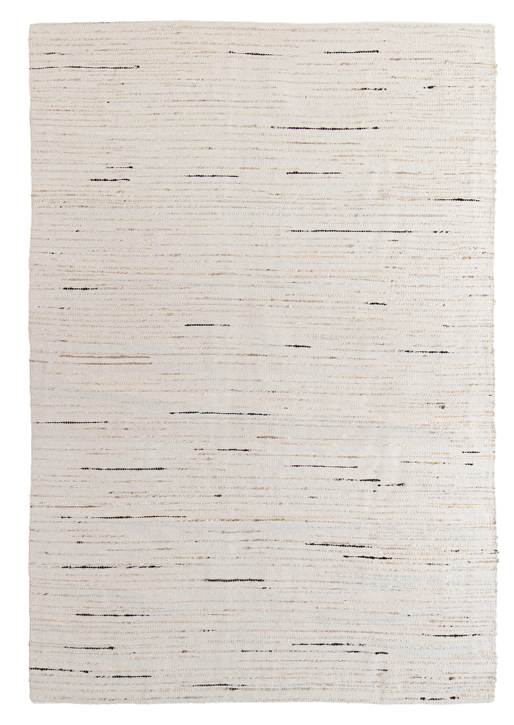 Sample of Elk Wool Rug in Ivory Brown