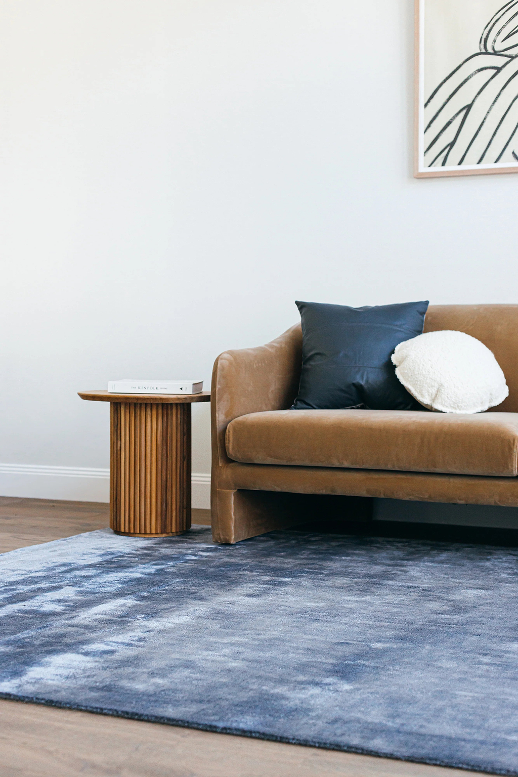 Sample of Lustre Luxe in Sapphire Blue