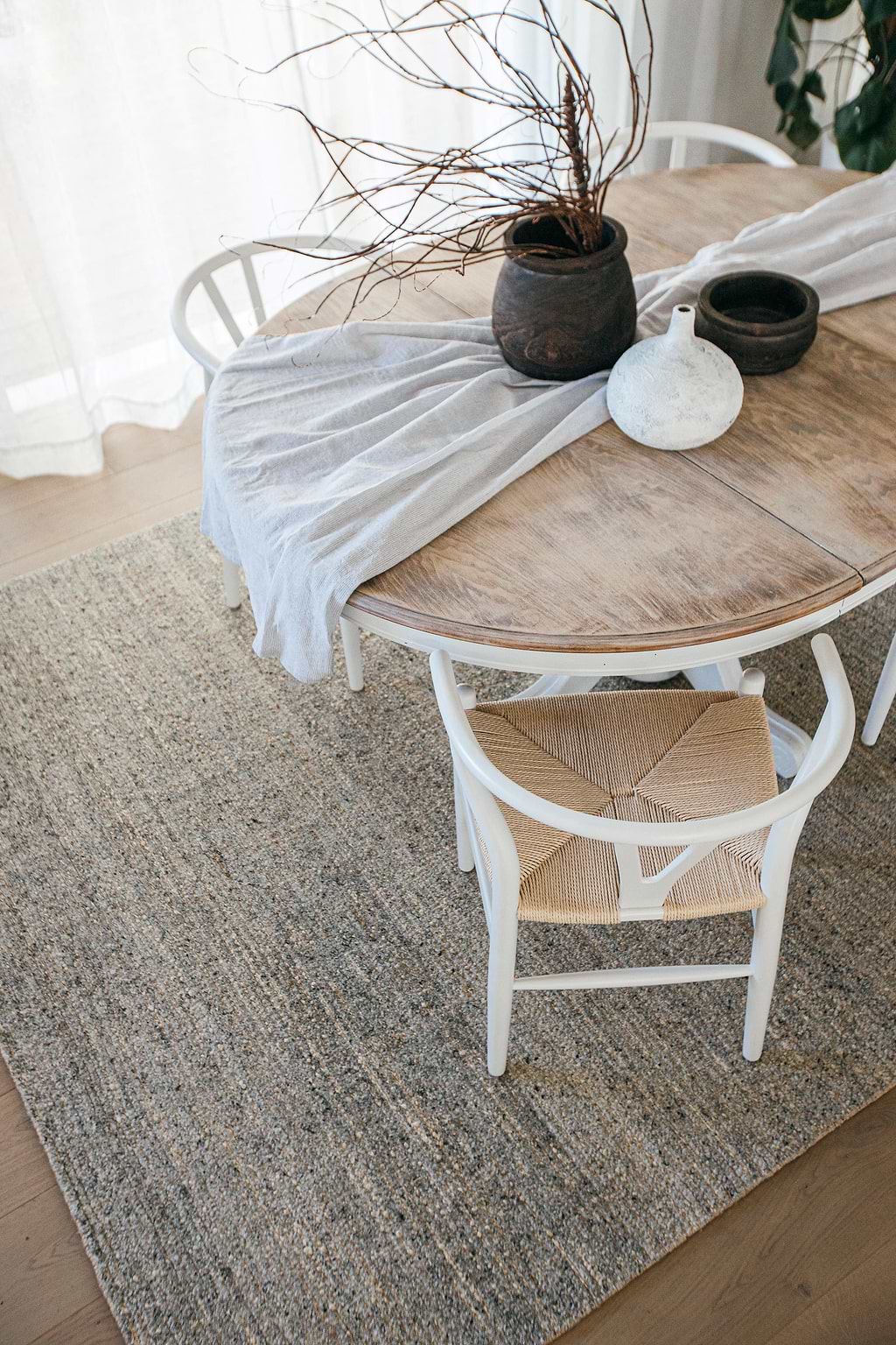 Advait Wool & Jute Eco Rug
