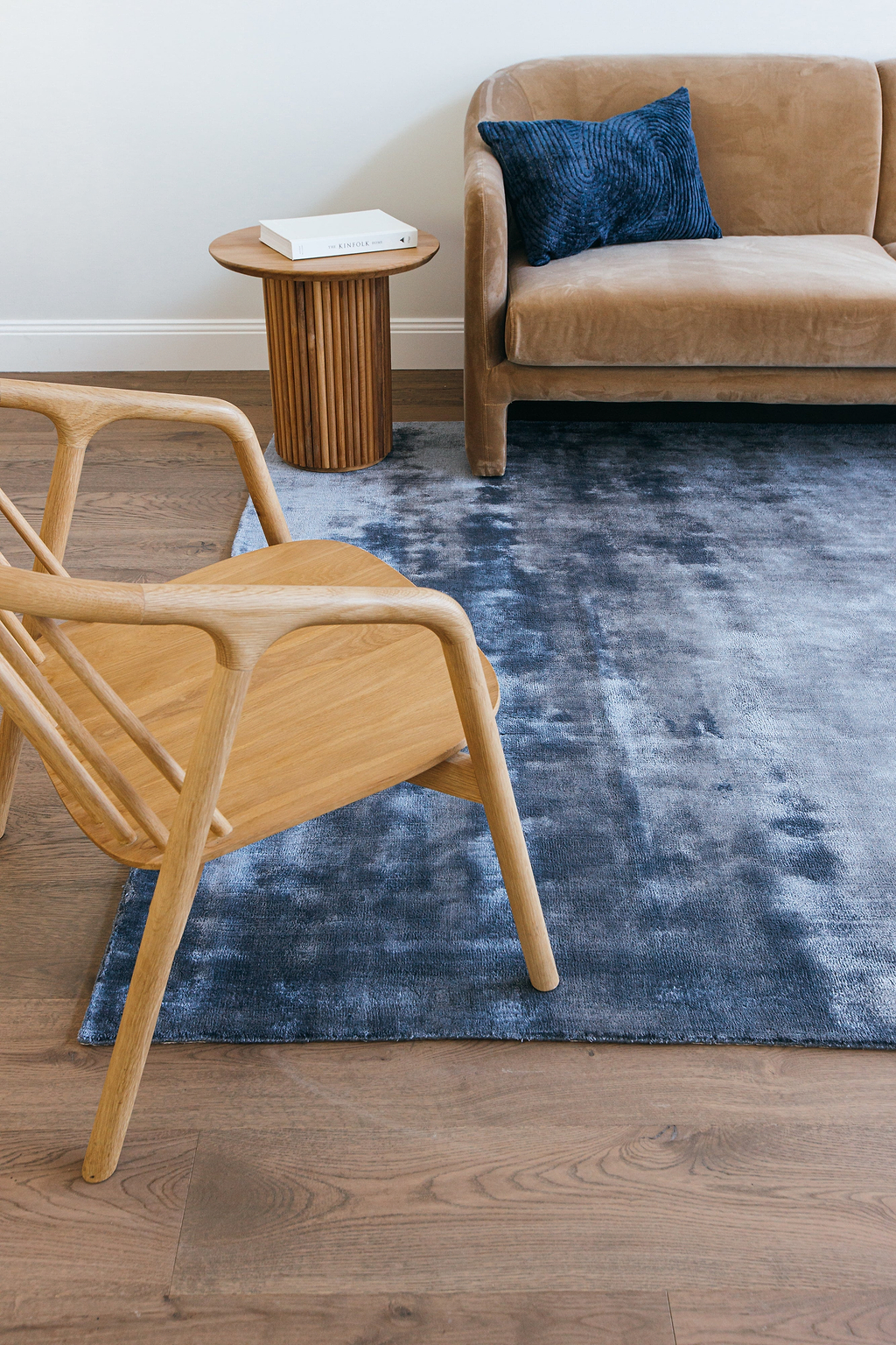 Sample of Lustre Luxe in Sapphire Blue