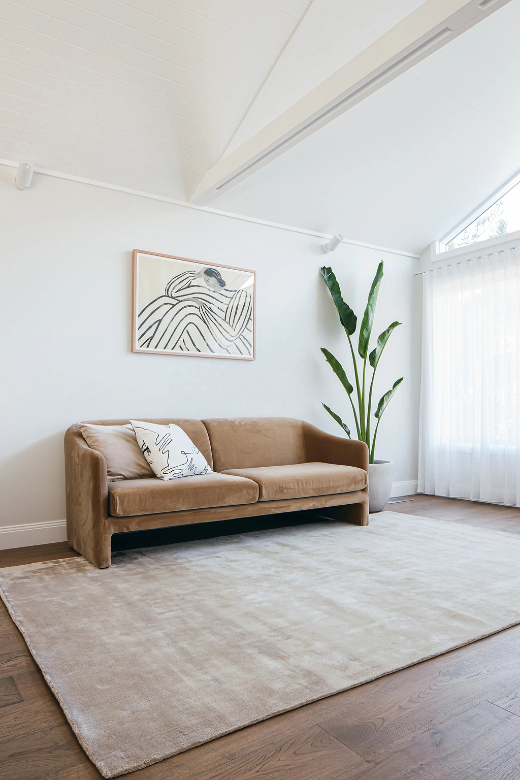 Lustre Rug in Champagne