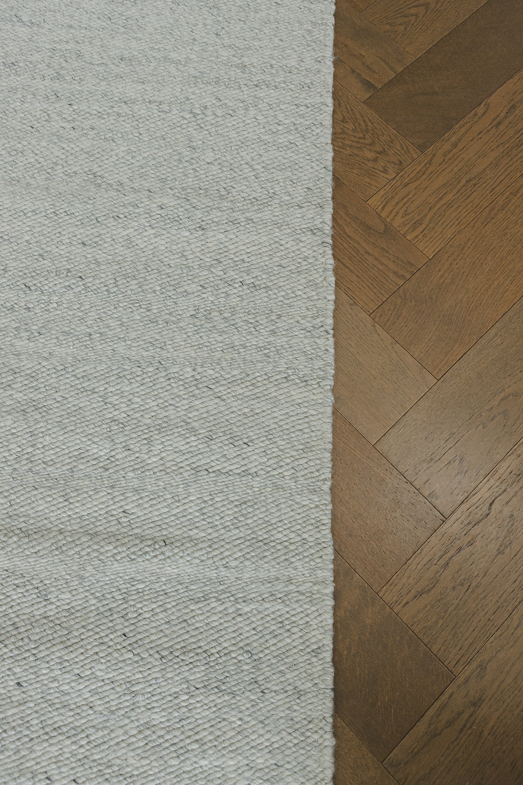 Sample of Seattle Wool Rug in Dove