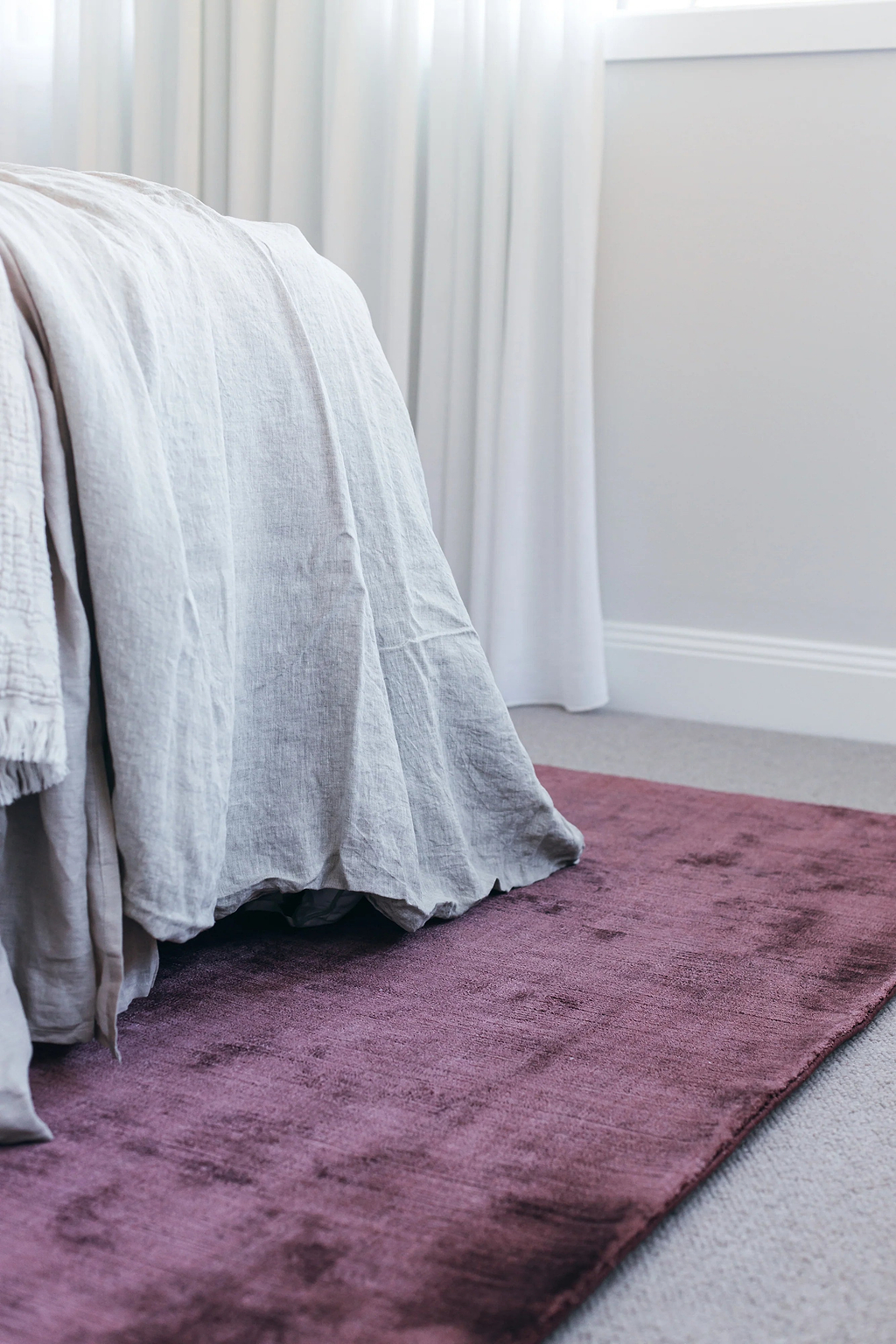 Sample of Lustre Luxe in Mulberry
