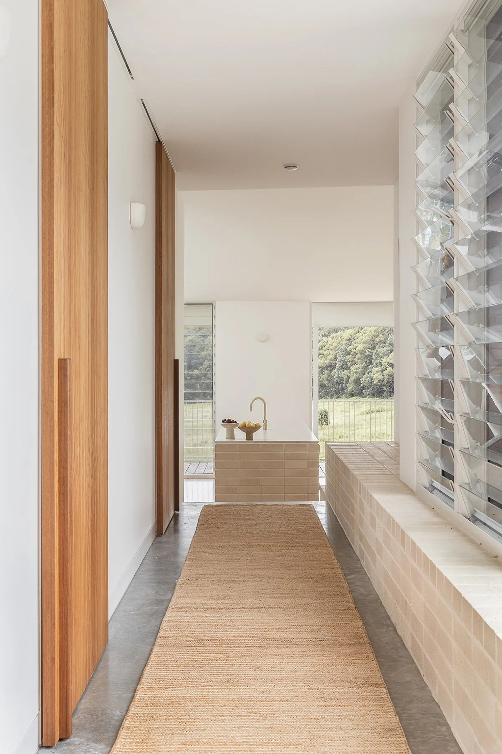 Dharma Braided Jute Runner Rug in Natural