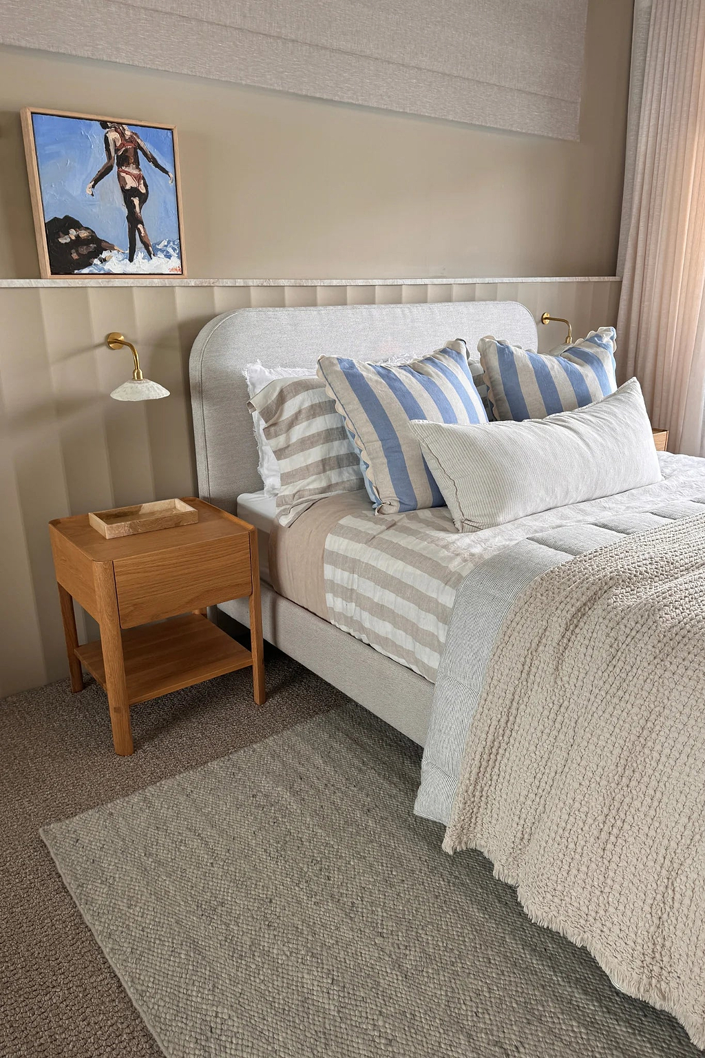 Sample of Seattle Wool Rug in Dove