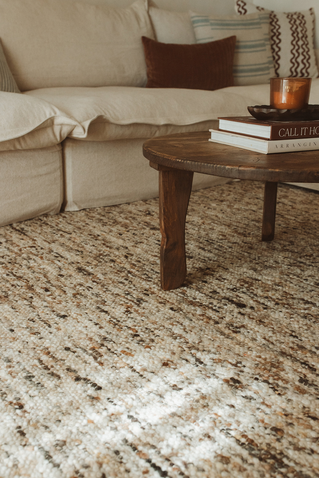 Sedona New Zealand Wool Rug in Sepia