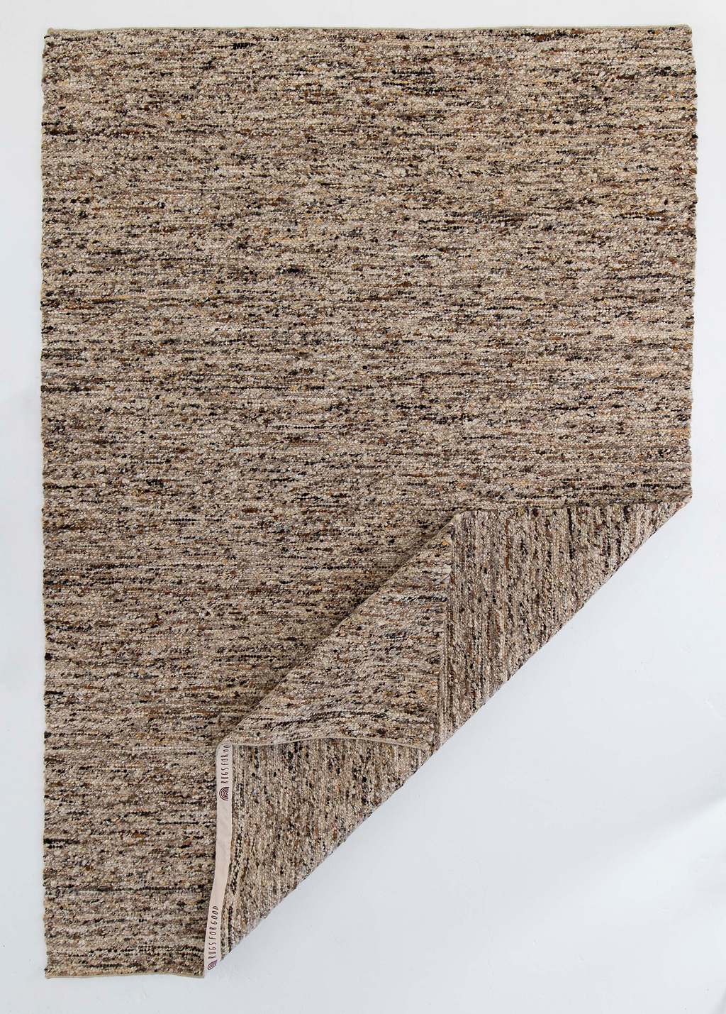 Sample of Sedona New Zealand Wool Rug in Sepia