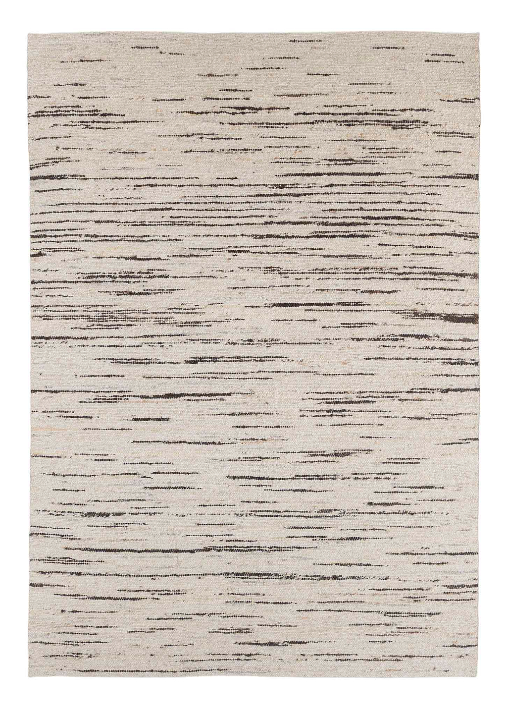 Sample of Elk Wool Rug in Umber