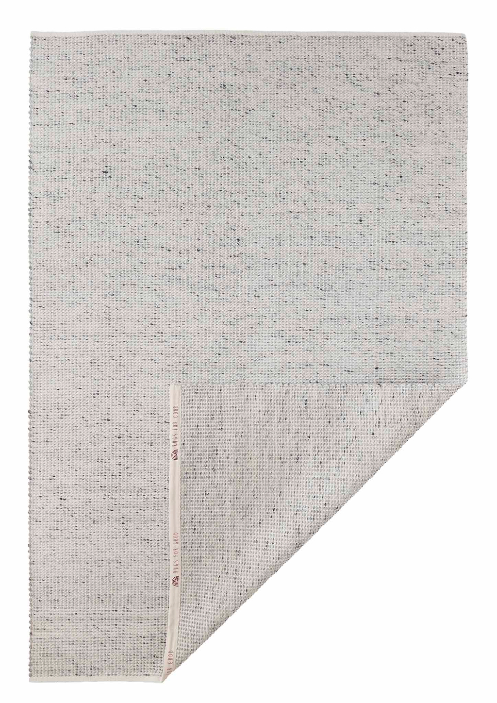 Sample of Soma Wool Rug in Grey