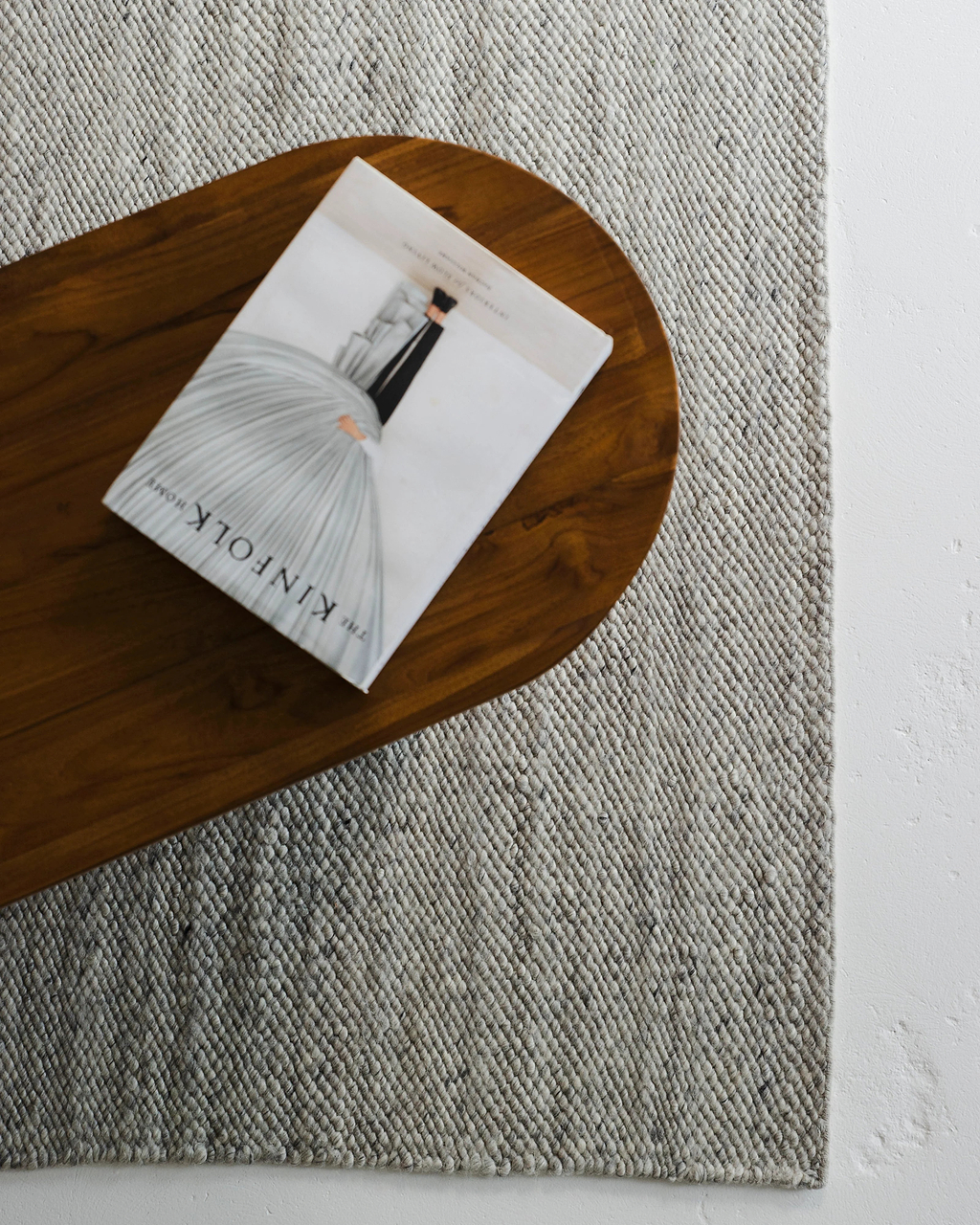 Sample of Seattle Wool Rug in Dove