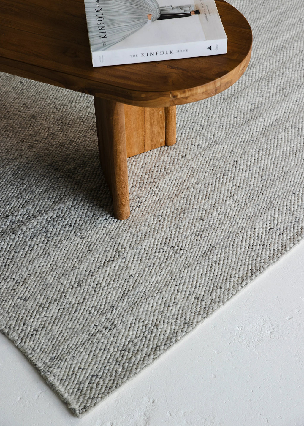 Sample of Seattle Wool Rug in Dove