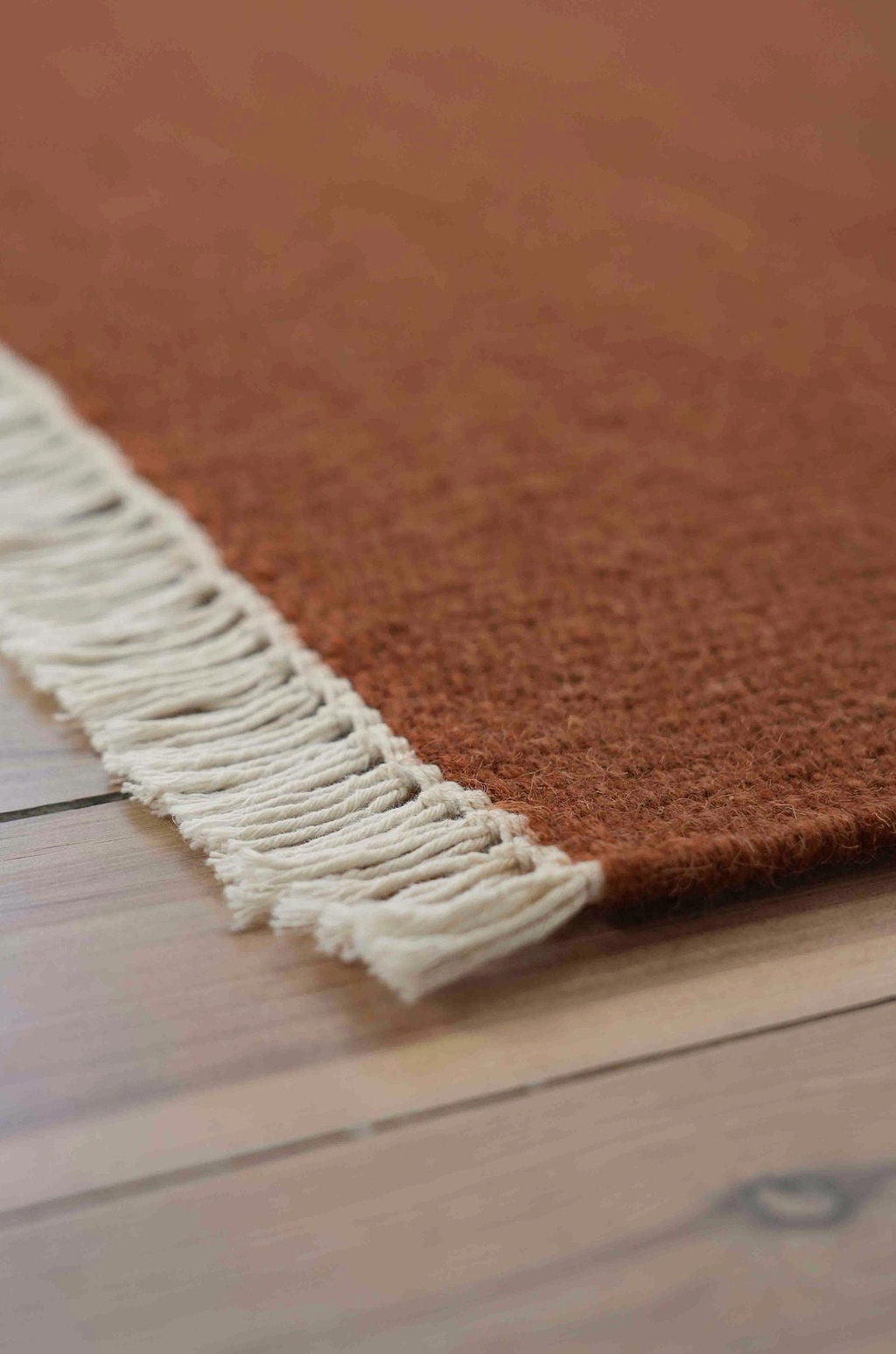 Terrain Flatweave Rug in Ochre