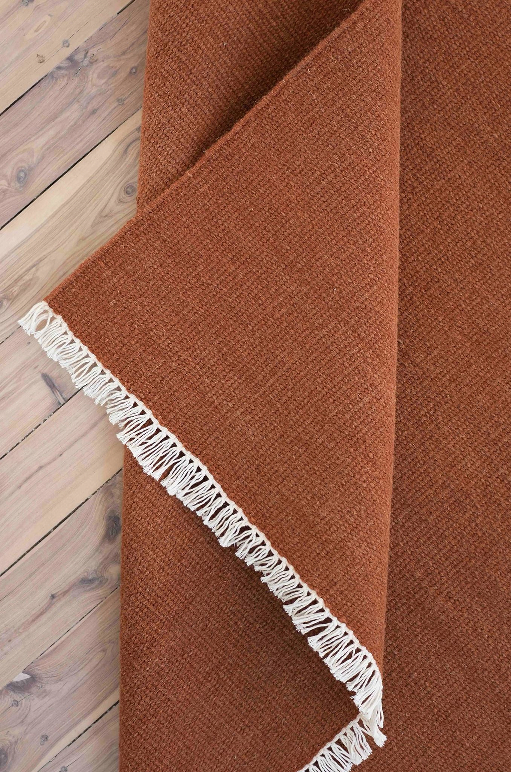 Terrain Flatweave Rug in Ochre