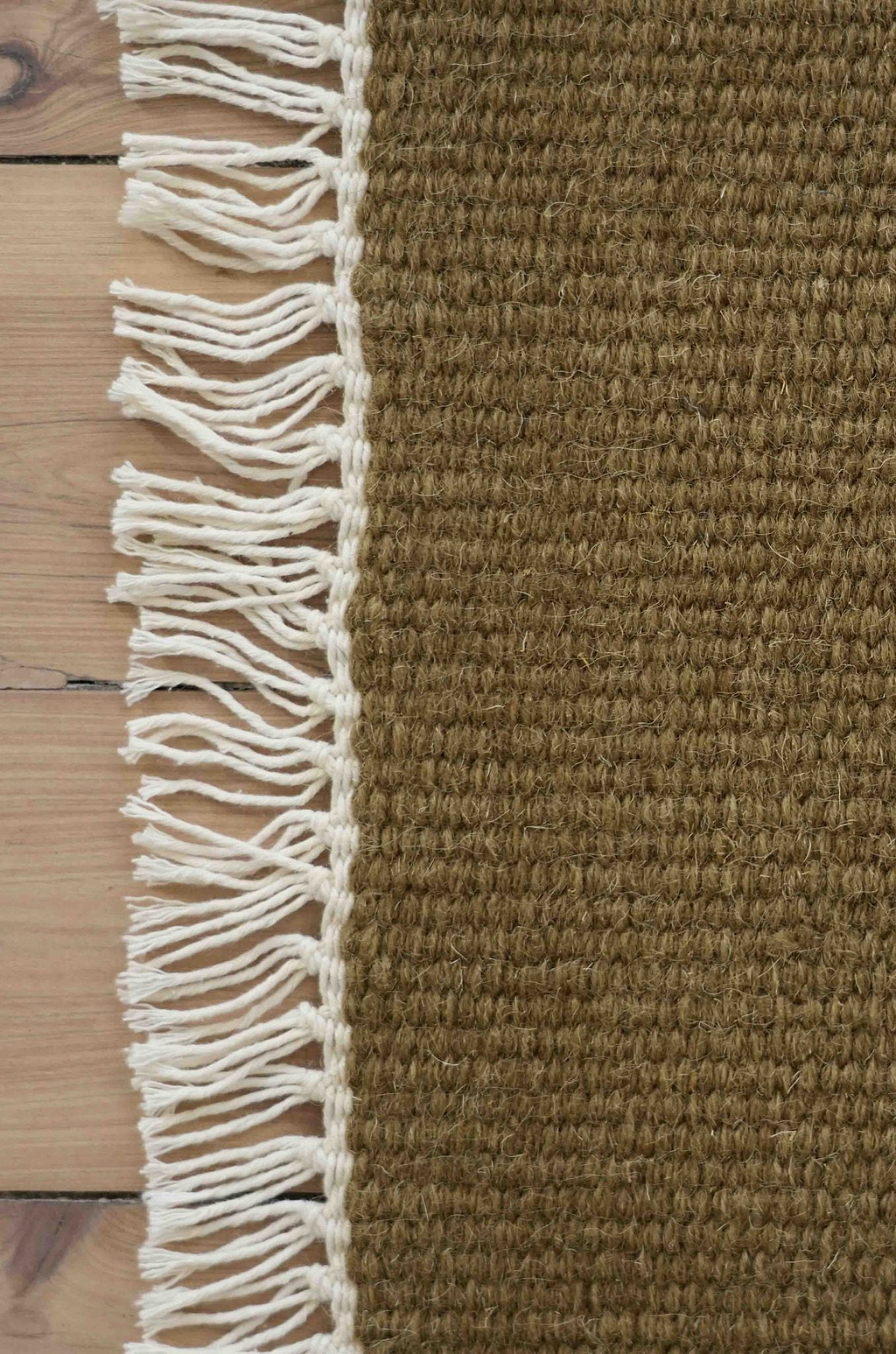 Terrain Reversible Wool Rug in Moss