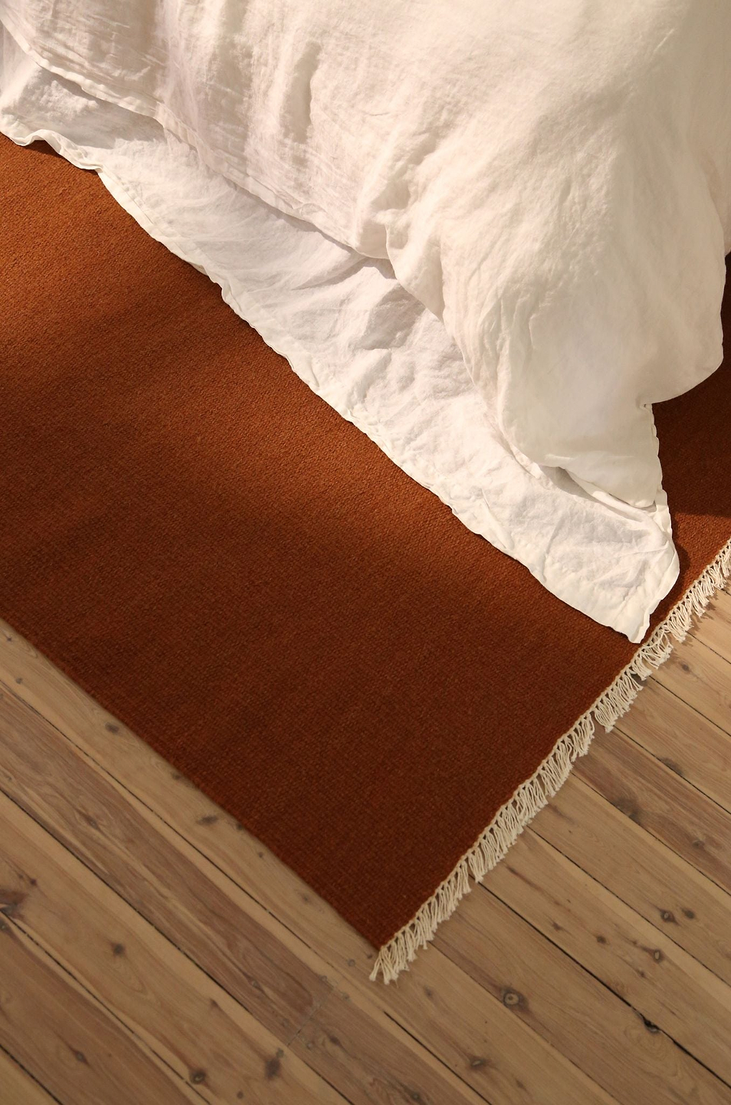 Terrain Flatweave Rug in Ochre