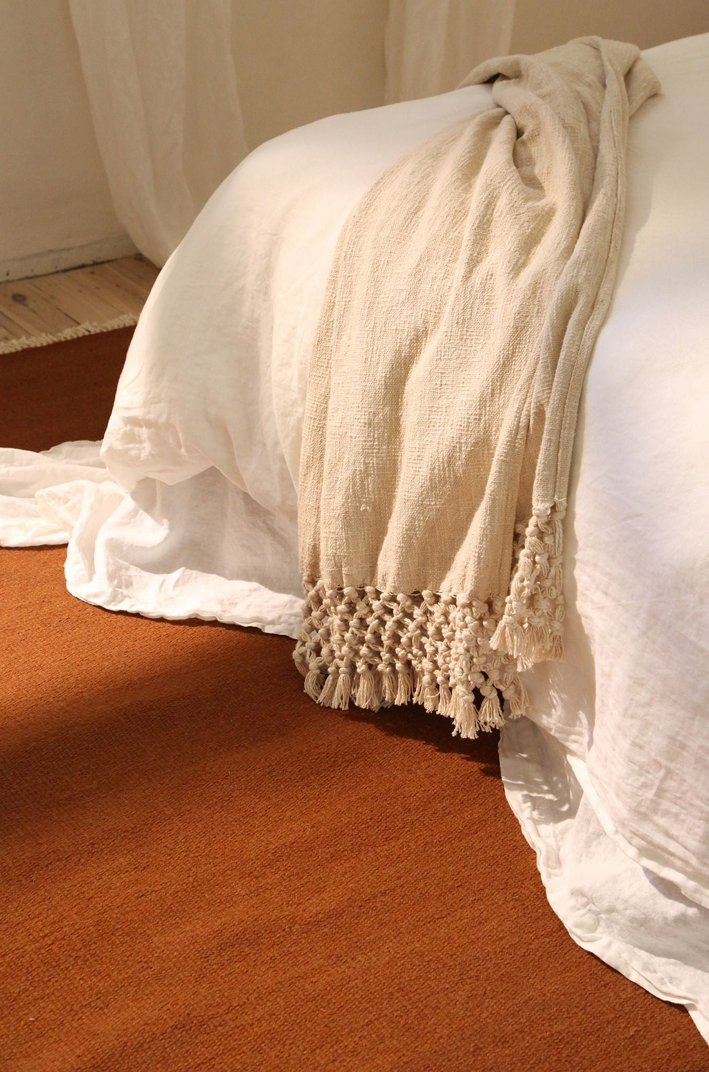 Terrain Flatweave Rug in Ochre