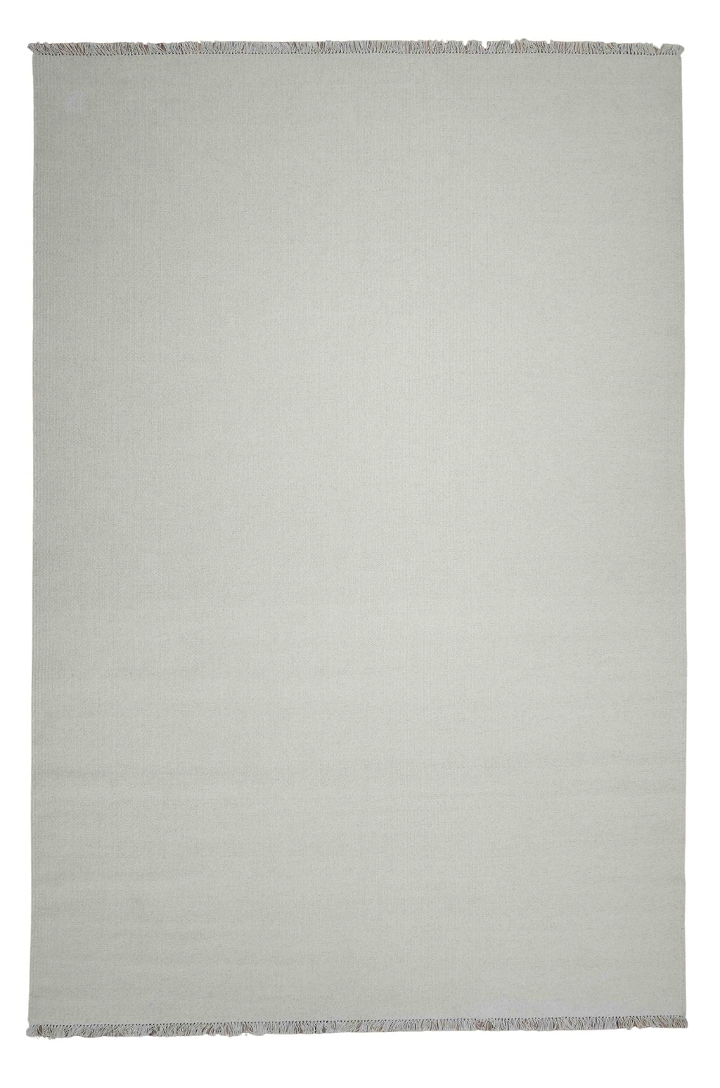 Sample of Terrain Reversible Wool Rug in Natural White