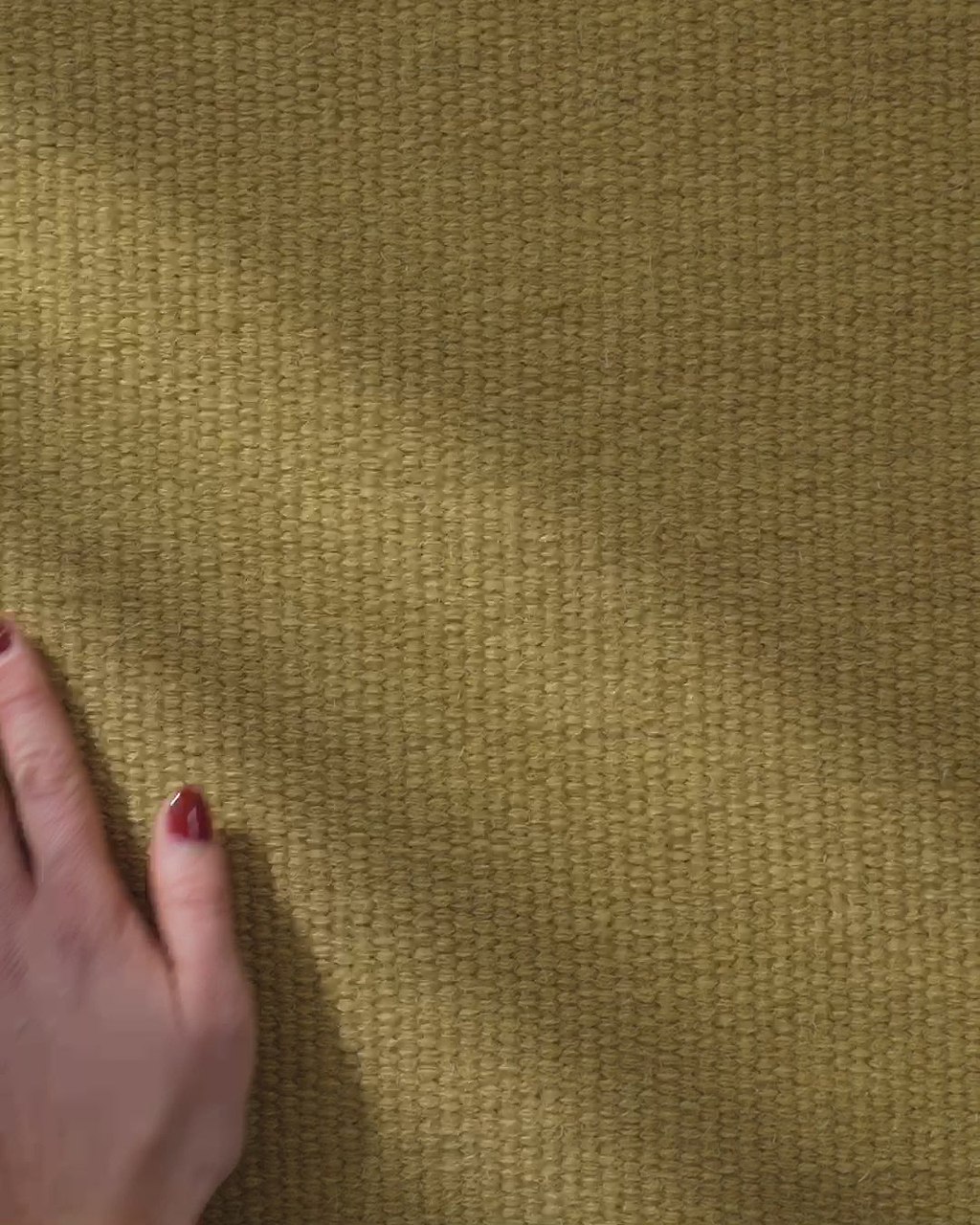 Terrain Flatweave Wool Runner Rug in Gumnut