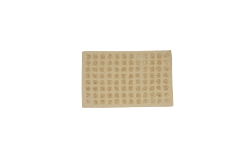 Merry Handwoven Cotton Bathmat in Cream