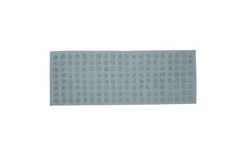 Merry Handwoven Cotton Bathmat in Powder Blue