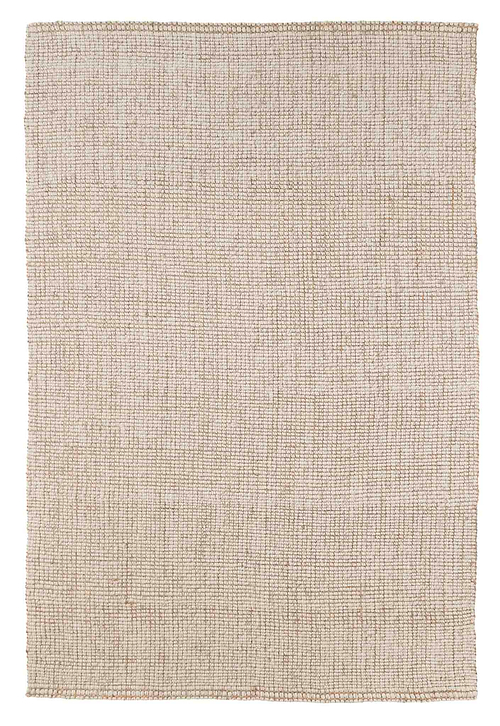 Alskar Handwoven Wool and Jute Doormat in Wheat