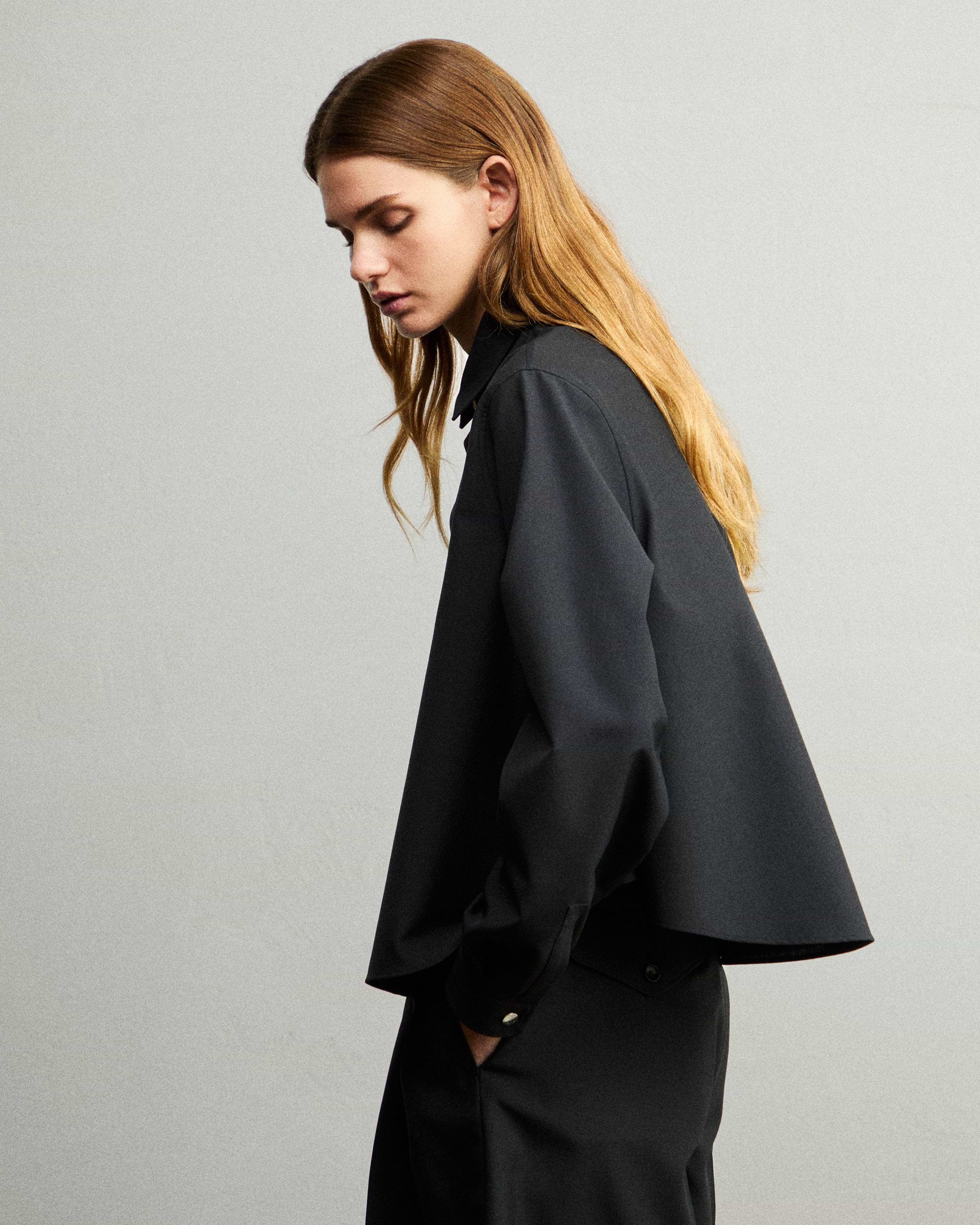 THE RERACS×1LDK×F/STORE＞レギュラーカラーAラインシャツ | コラボ