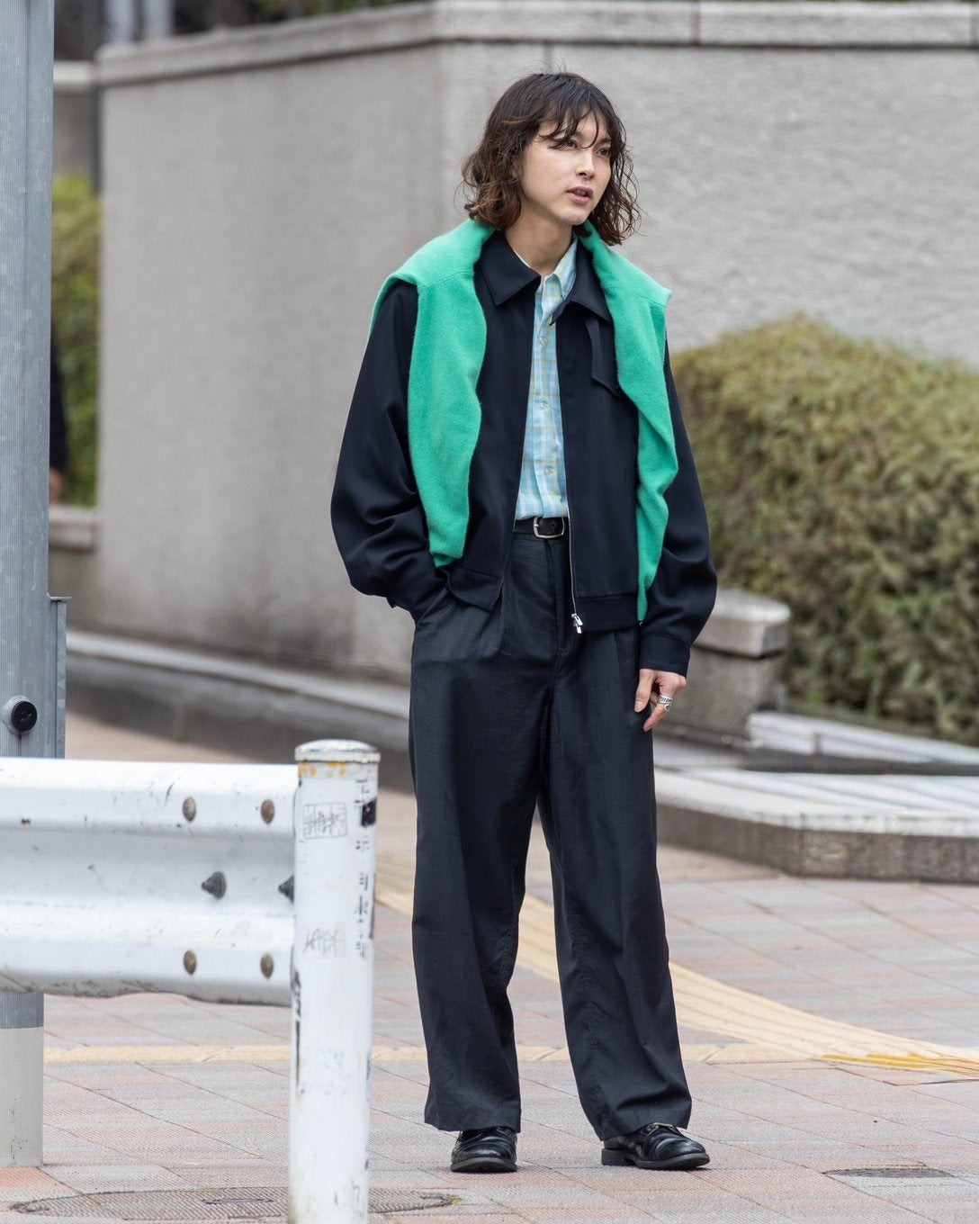 着用サイズ2／身長175cm（スナップモデル：中島 慎吾）