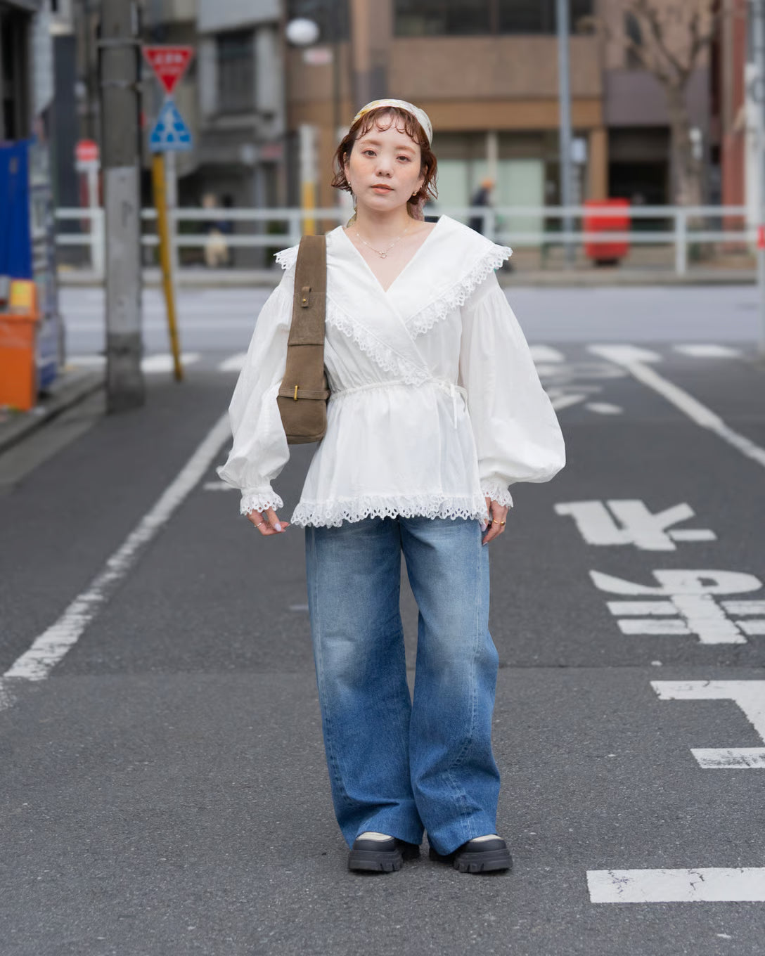 着用サイズ25／身長151cm（スナップモデル：szusa）