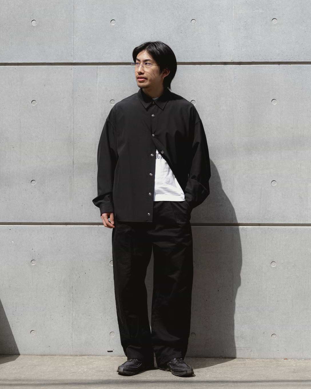 THE RERACS×1LDK×F/STORE>バルーンカーディガンシャツ | コラボ 26SS THE RERACS×1LDK×F/STORE>バルーンカーディガンシャツ | コラボ 26SS