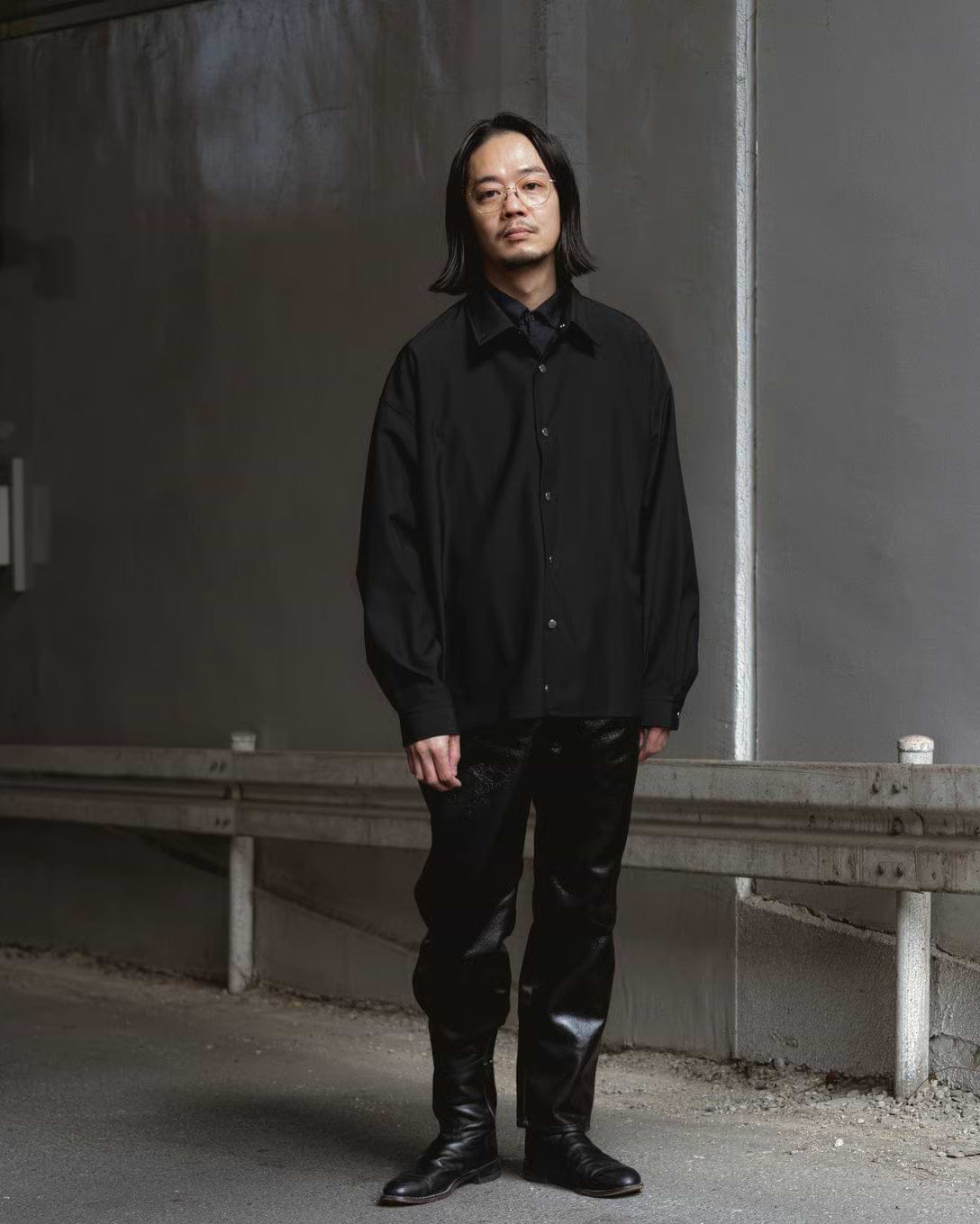 THE RERACS×1LDK×F/STORE>バルーンカーディガンシャツ | コラボ 26SS THE RERACS×1LDK×F/STORE>バルーンカーディガンシャツ | コラボ 26SS