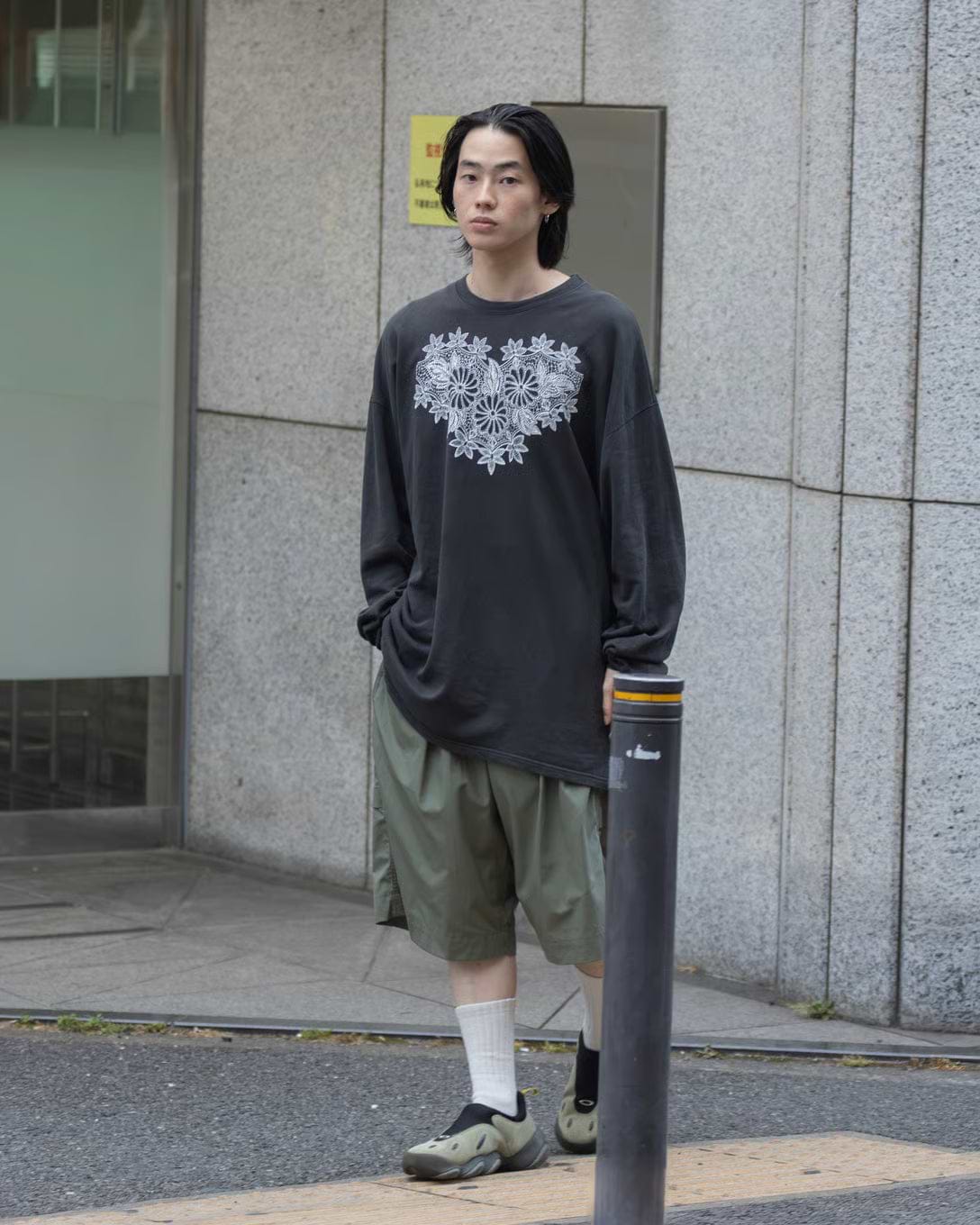 着用サイズ4／身長171cm（スナップモデル：虻川 幸潤）