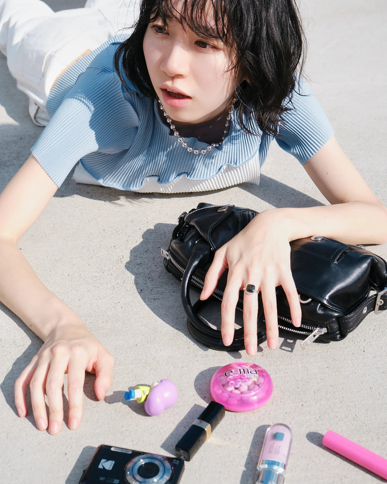 着用カラー：シルバー（心が揺れる日も側にいてくれる。頑張る自分にお守りジュエリーという選択を掲載）