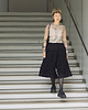 【26AW】ラッフルシフォンワイドショーツ