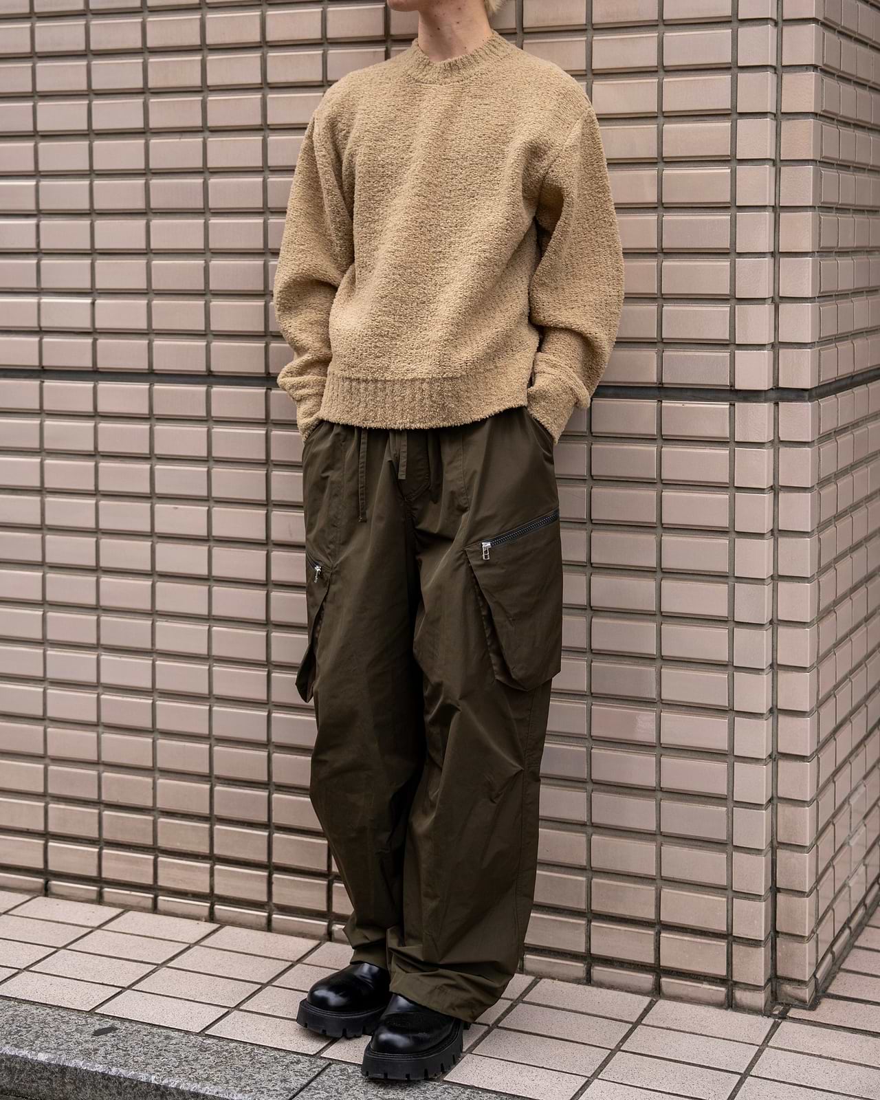 着用サイズ2／身長176cm（スタッフスナップ）