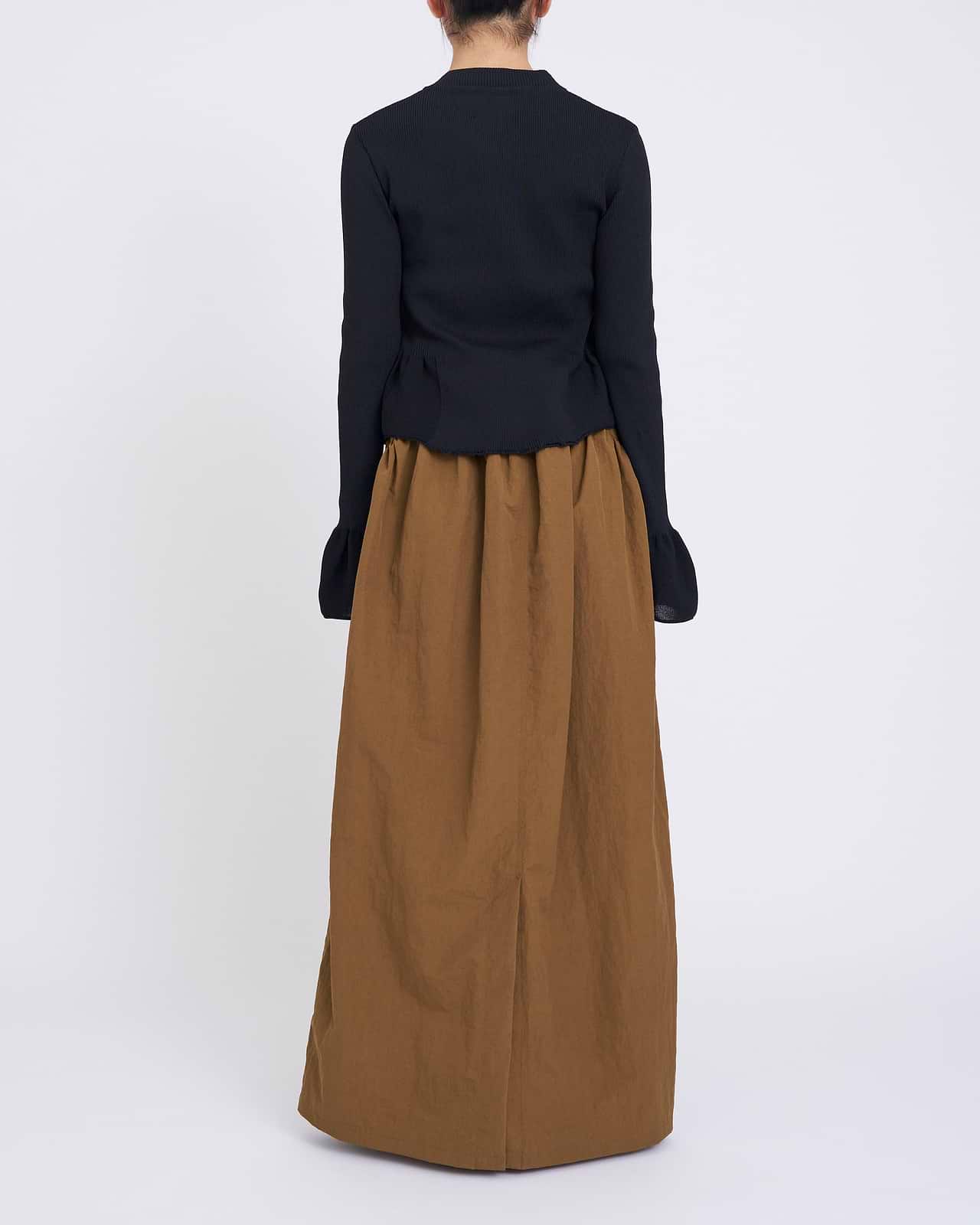 【26SS】ダブルジッパーガイノイドニット