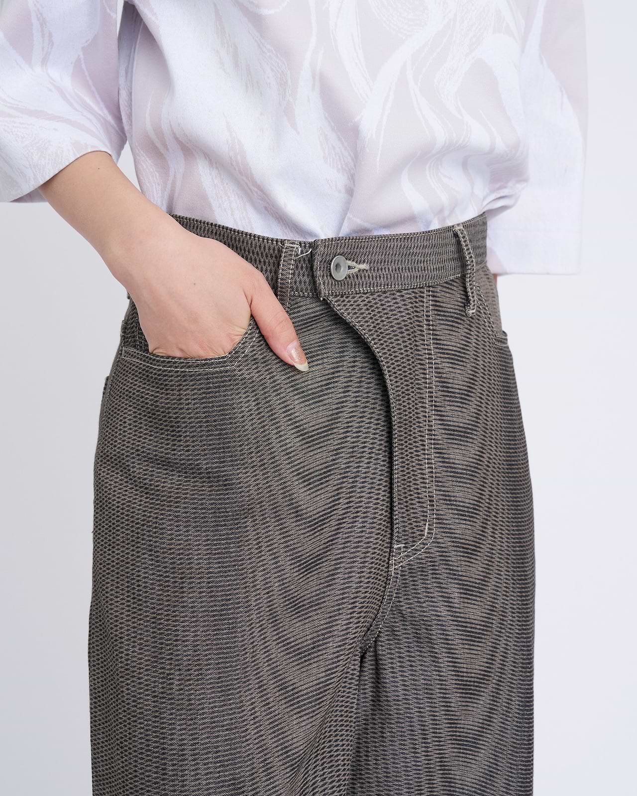 HATRA】ミラージュブリーチデニム – ファッションスナップストア