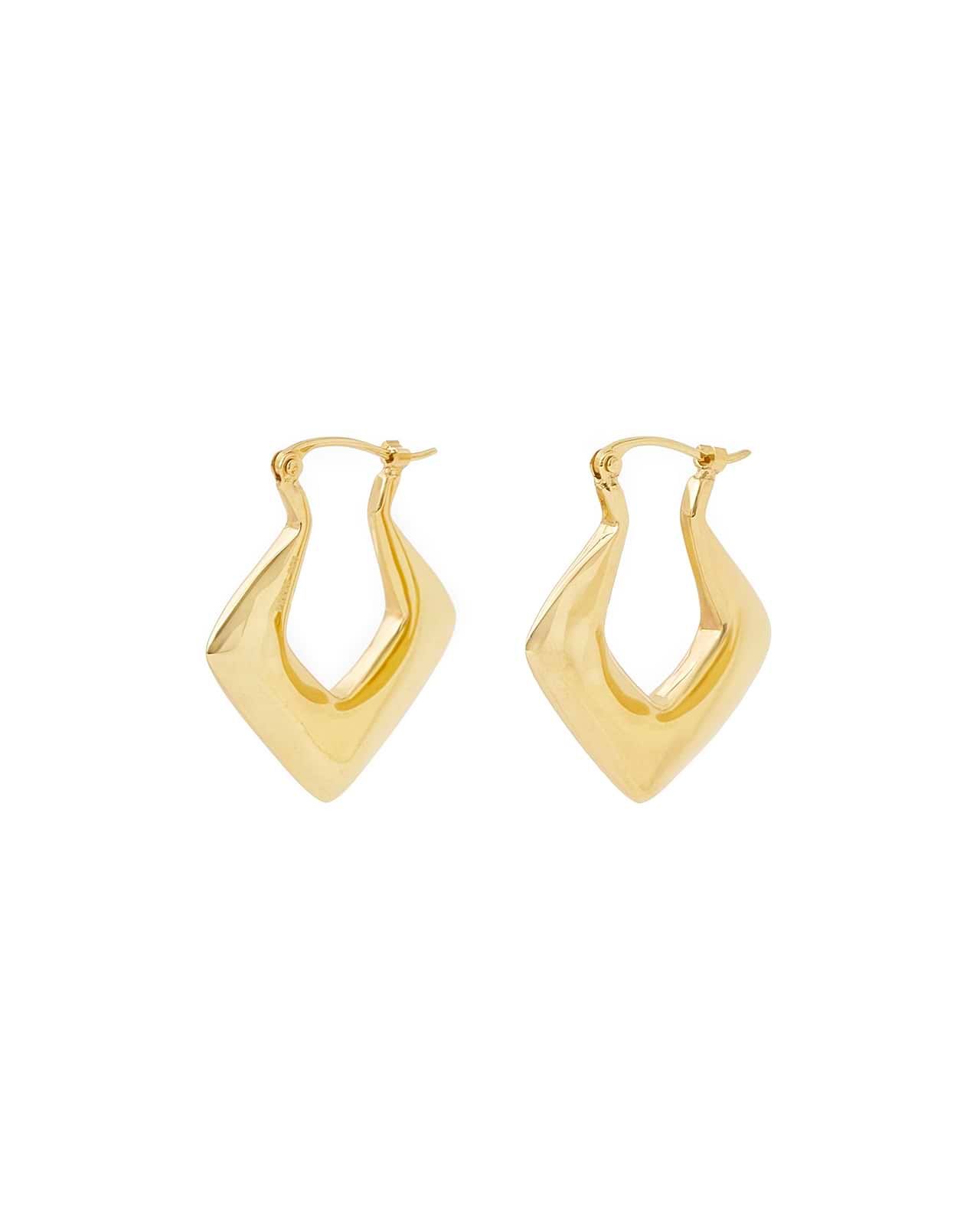 YU-KIN ダイヤシェイプピアス