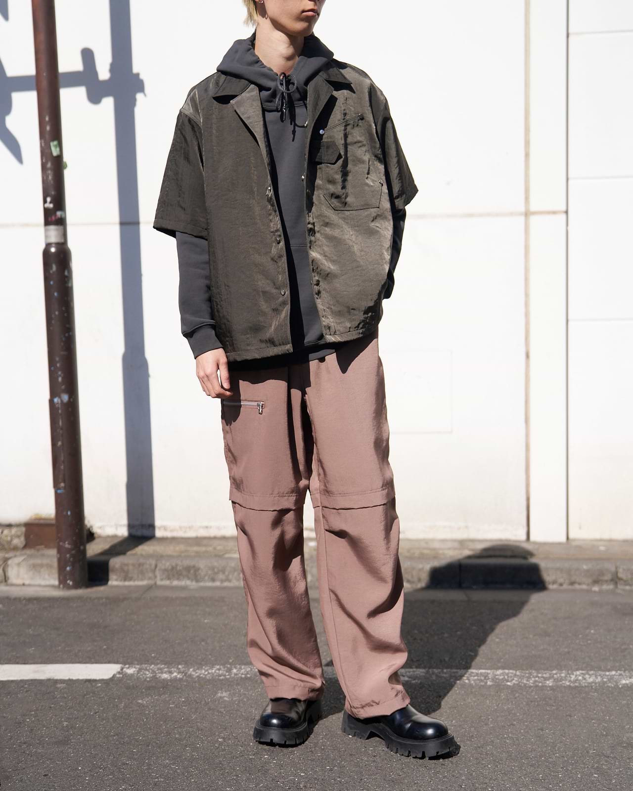 着用サイズ2／身長175cm（スタッフスナップ）