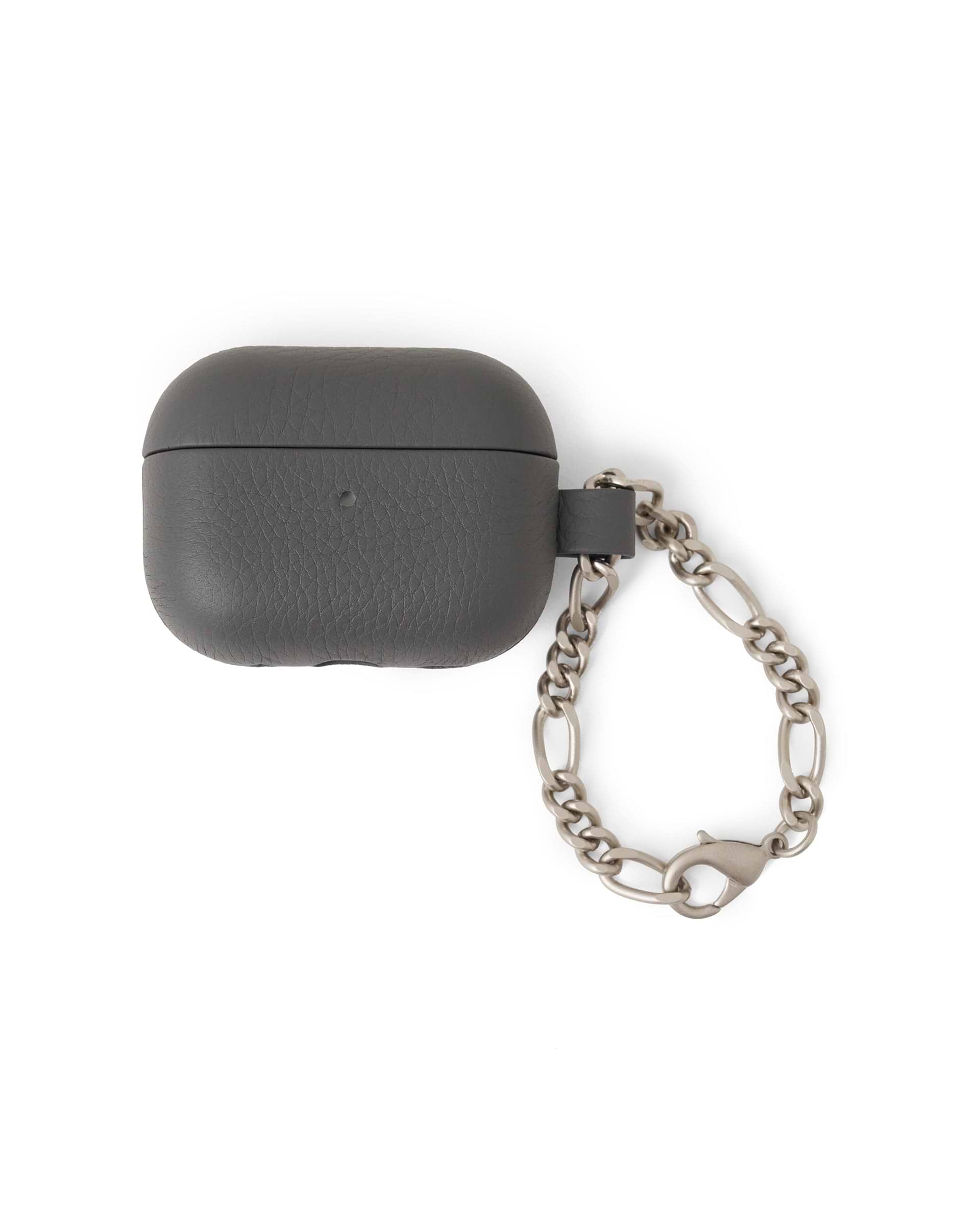 objcts.io】チェーン付レザーAirPods Proケース – ファッション