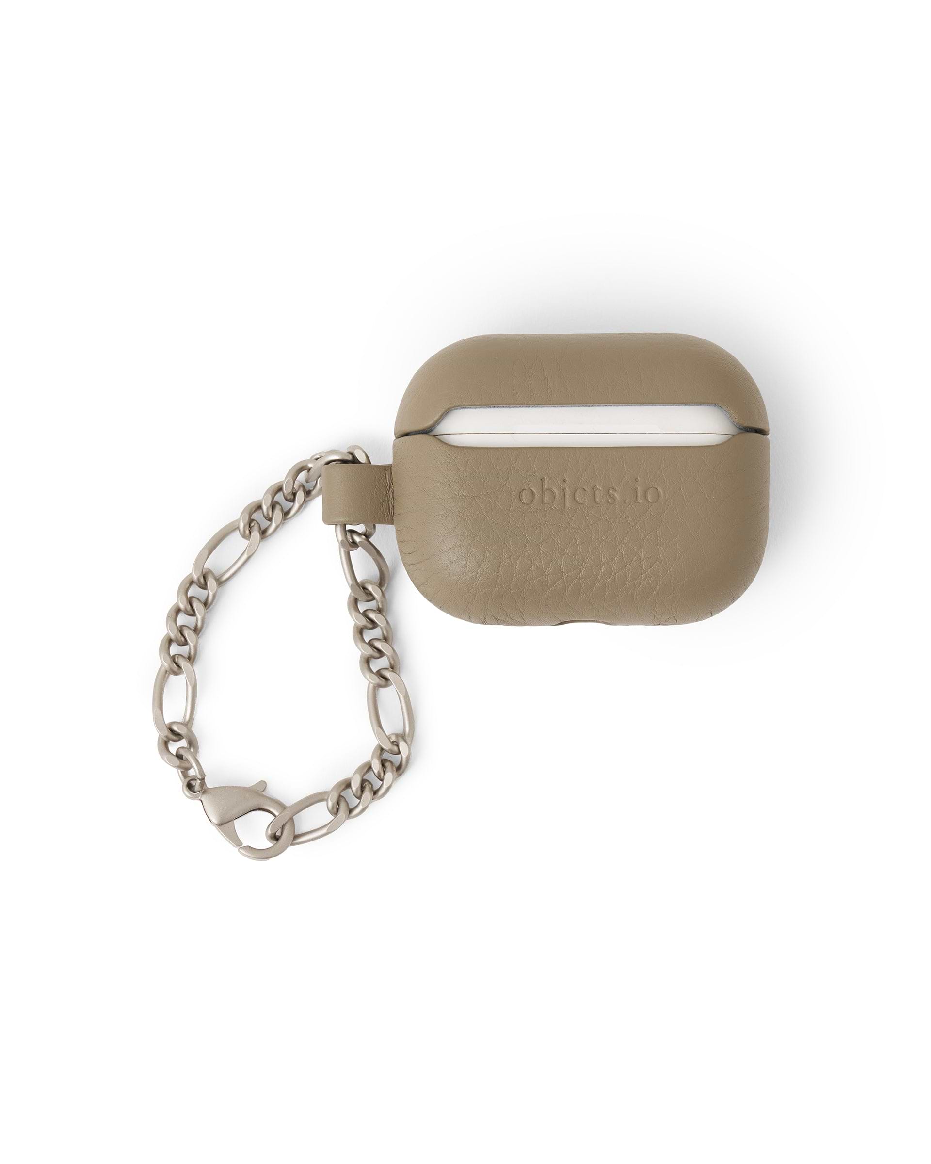 objcts.io】チェーン付レザーAirPods Proケース – ファッション