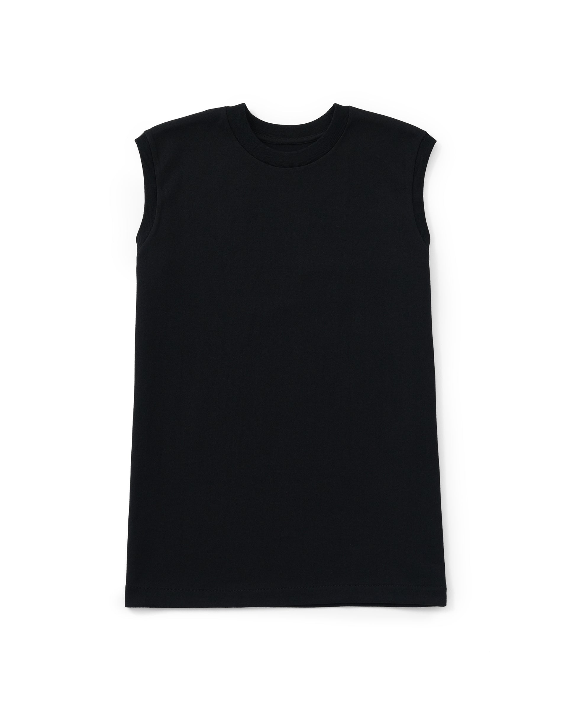 Hanes】1P HANES T-SHIRTS KURO ／ スリーブレスTシャツ