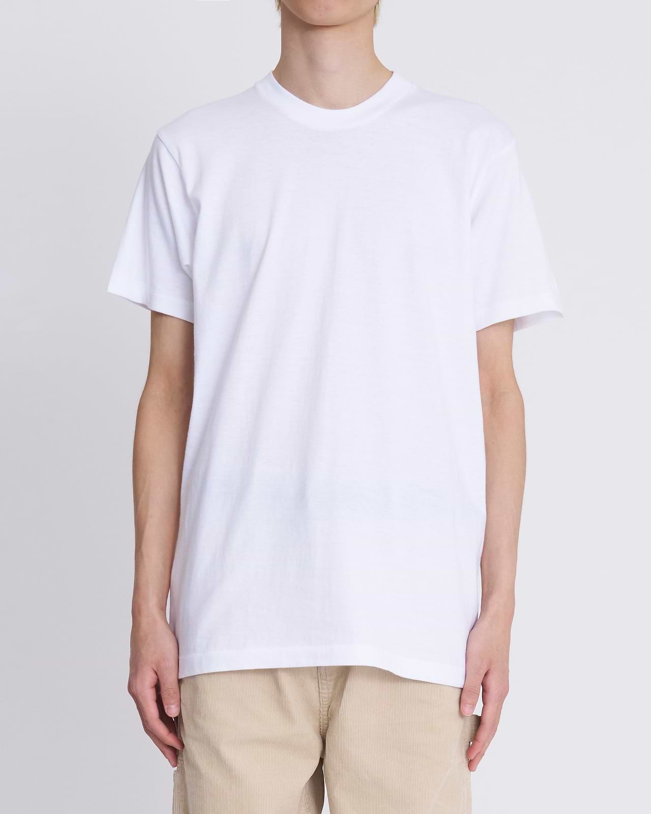 アカラベルクルーネックTシャツ（3枚入）