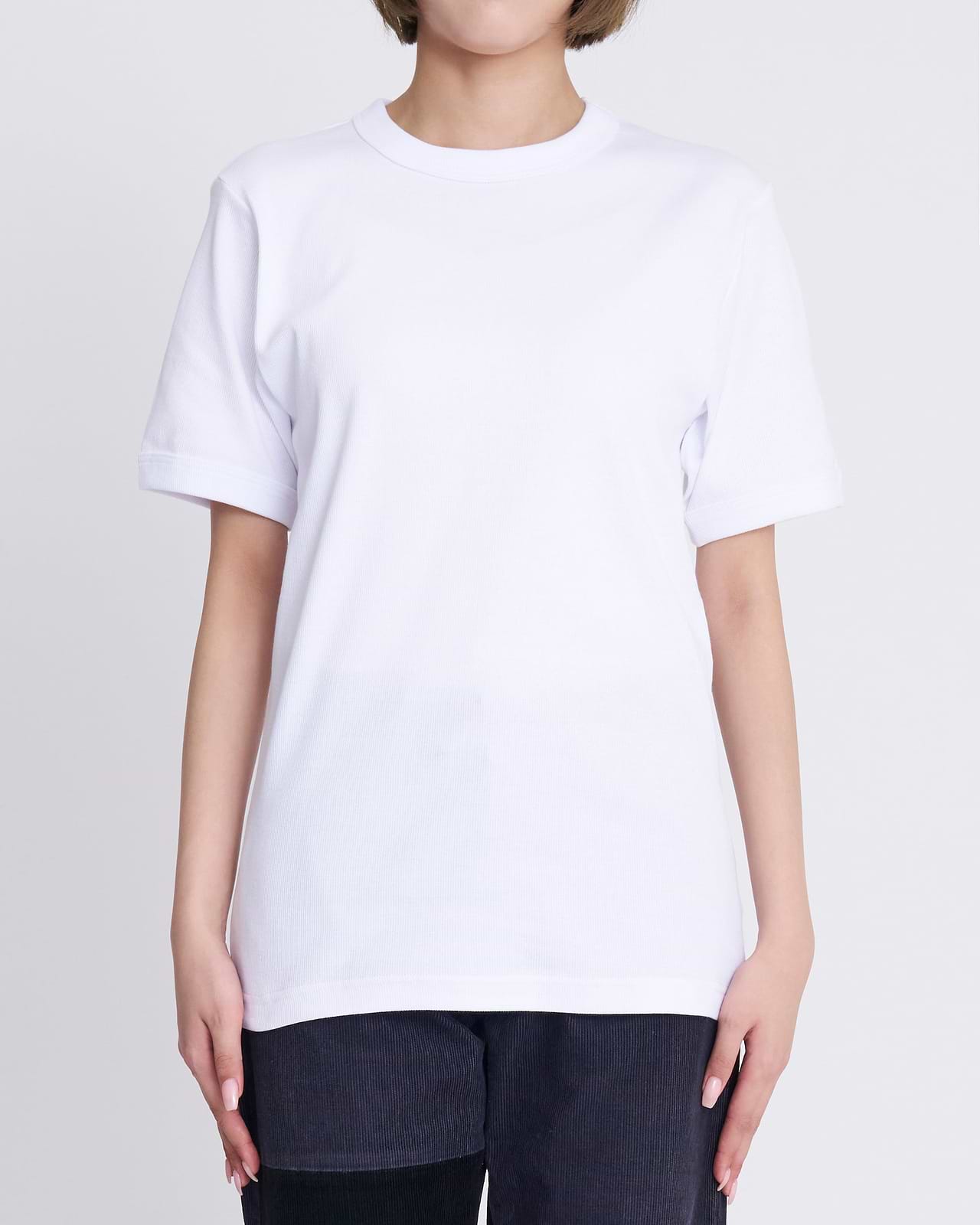 BEEFY リブクルーネックTシャツ（1枚入り）