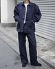 15oz セルビッチデニム トラッカージャケット ワンウォッシュ