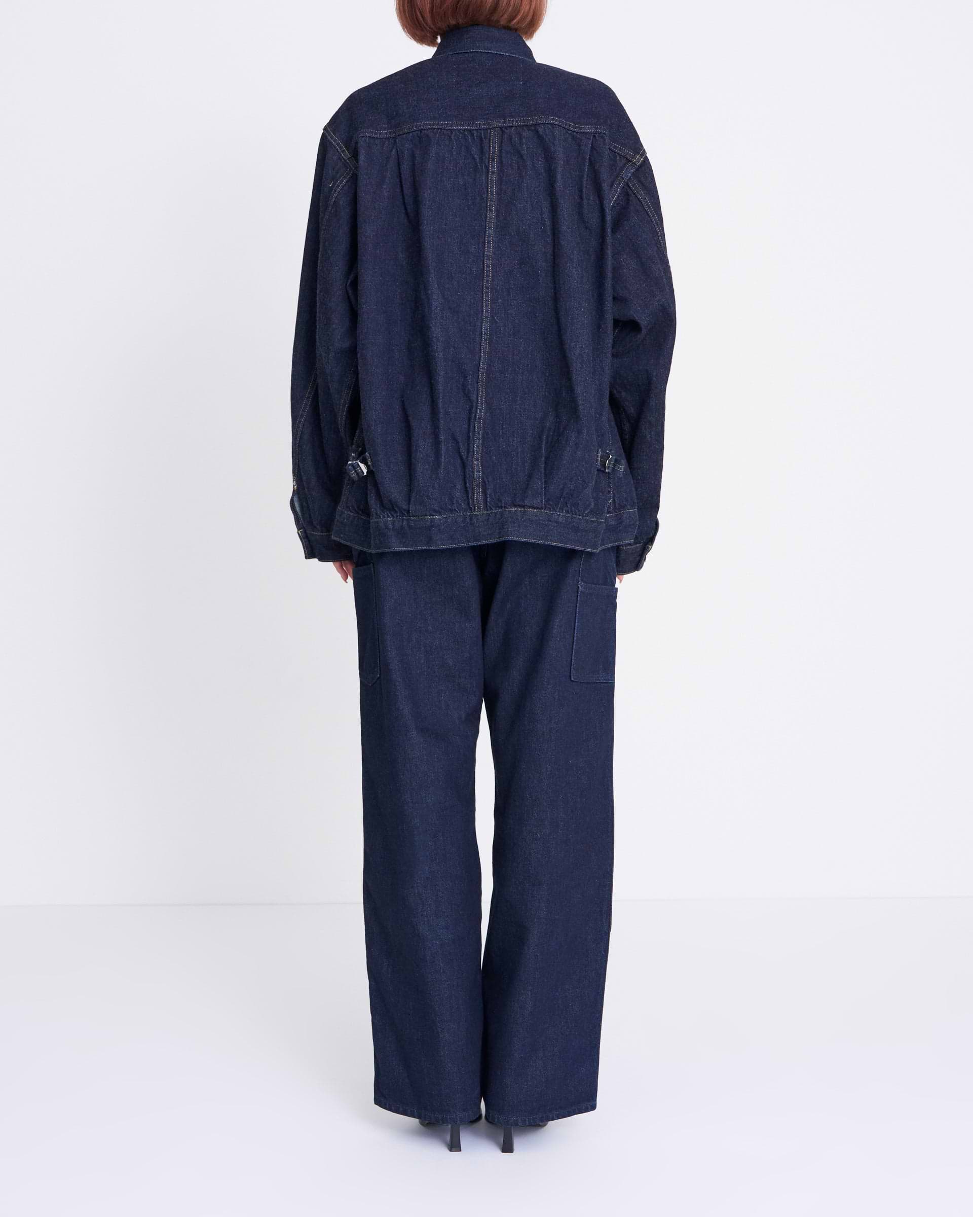 JOHN MASON SMITH / JANE SMITH】15oz セルビッチデニム トラッカー