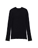 【26AW】ベビーアルパカ サーキュラーリブ（クルーネック）