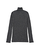 【26AW】ベビーアルパカ サーキュラーリブ（ハイネック）